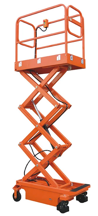 Pequeno Elevador Elétrico em Tesoura